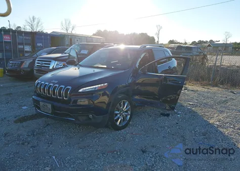 2014 Jeep Cherokee Limited из США, поврежденный, VIN 1C4PJLDB5EW217234